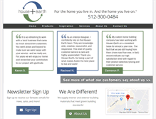 Tablet Screenshot of houseandearth.com